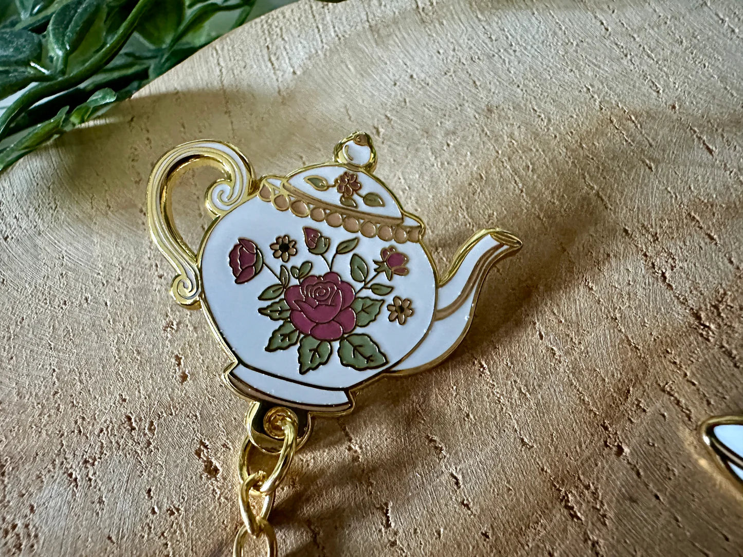 Set de Pin's Théière et tasse - Epingle de col