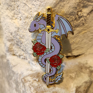 Pin's Dragon et Epée