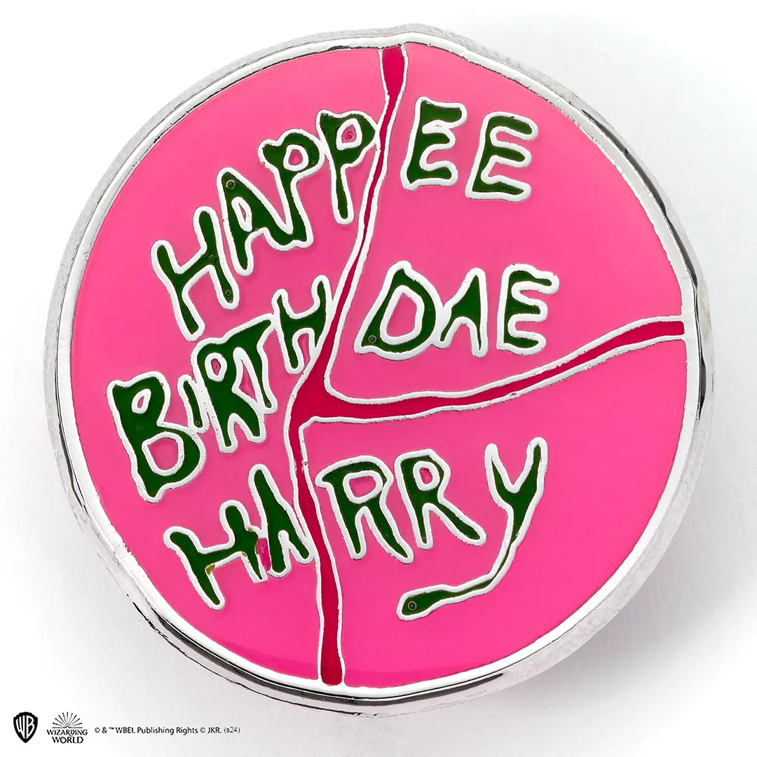 Pin's Gâteau Happee Birthdae