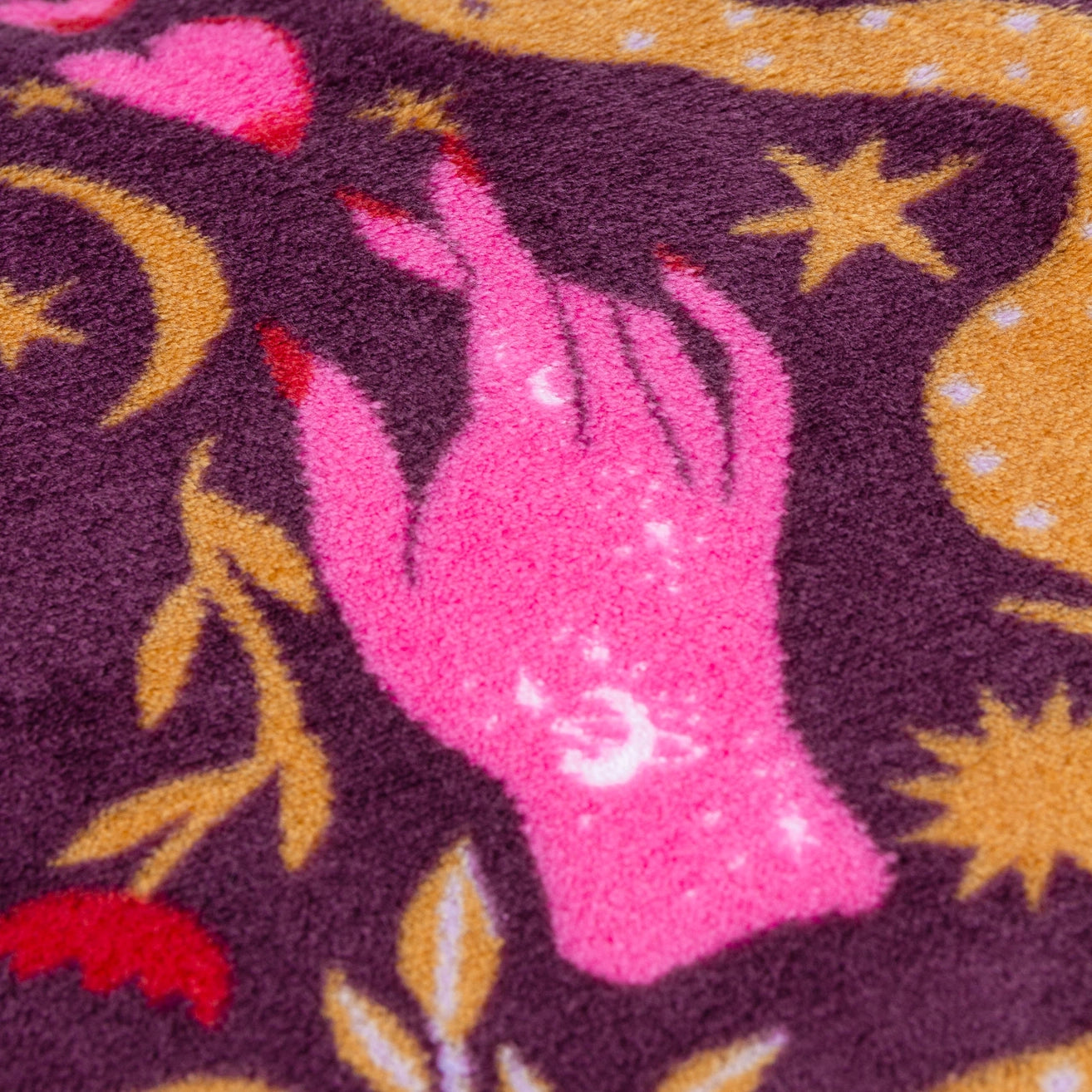 Plaid fluffy - Créatures mystiques