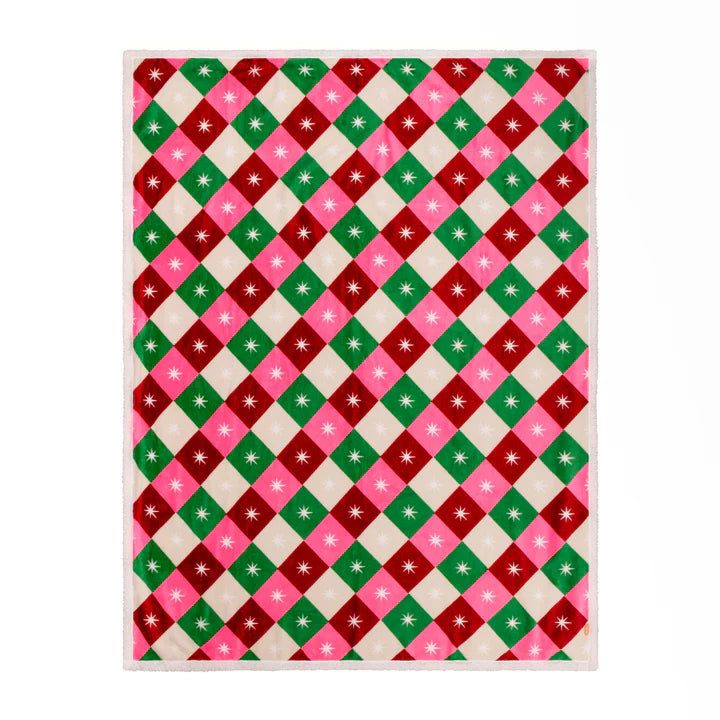 Plaid Fluffy Harry Potter - Motifs Honeydukes & Douceur Hivernale