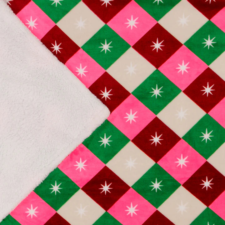 Plaid Fluffy Harry Potter - Motifs Honeydukes & Douceur Hivernale