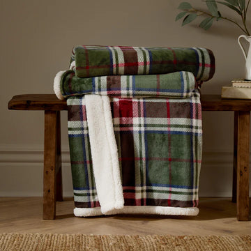 Plaid Fluffy - Tartan Braemar