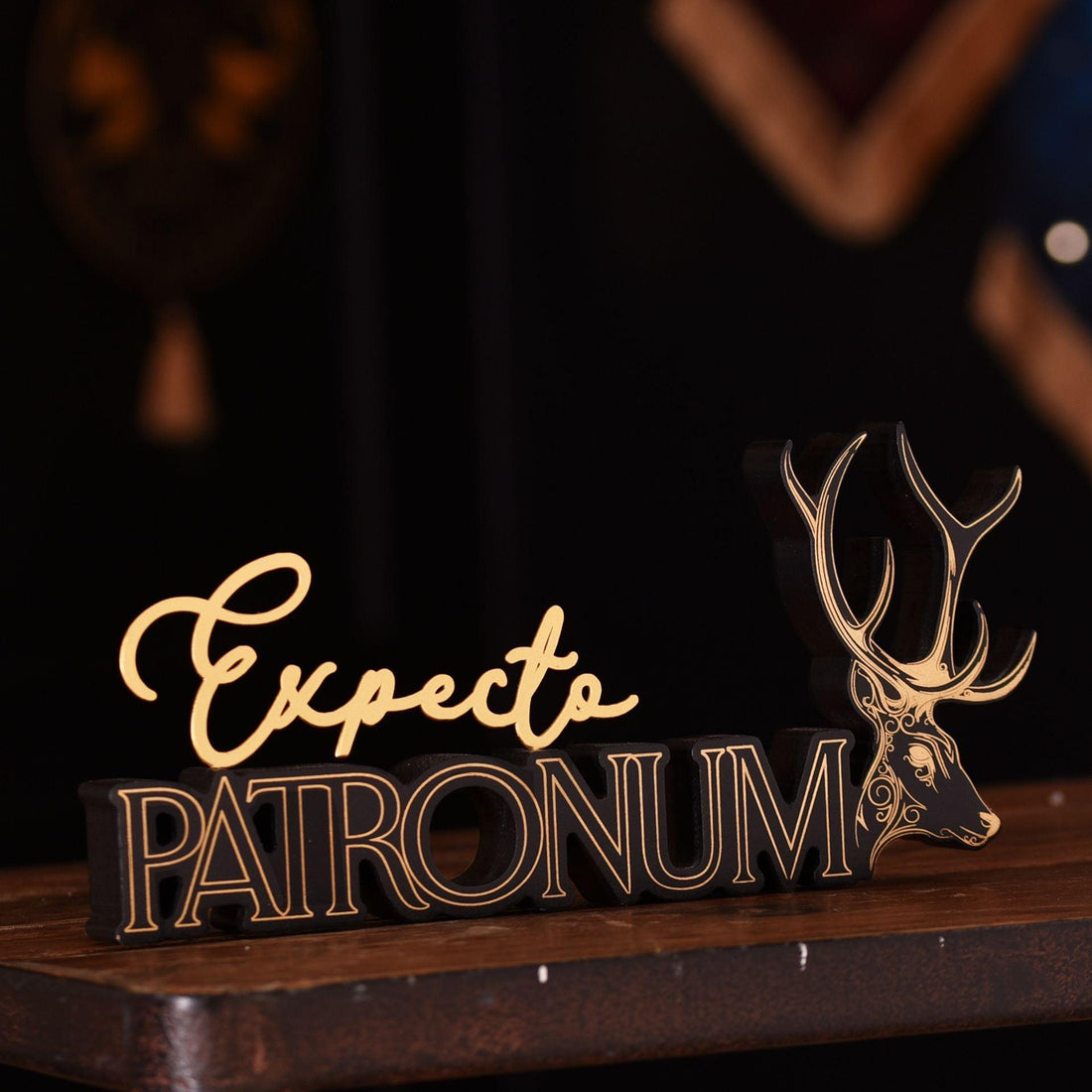 Plaque à poser Expecto Patronum - La Muchette