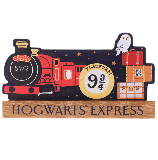 Plaque "Retour au Poudlard Express" - La Muchette