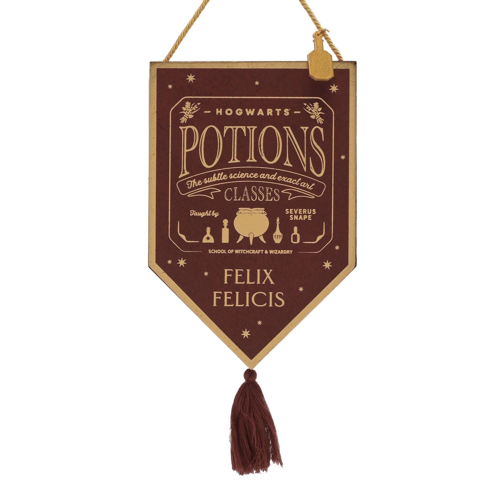 Plaque suspendue Felix Felicis - La Muchette