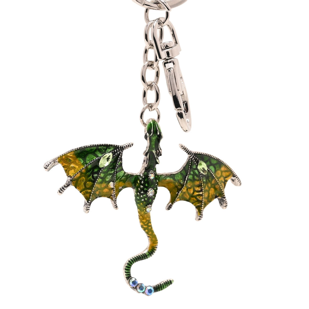 Porte-clés Dragon Vert de Légendes mystiques