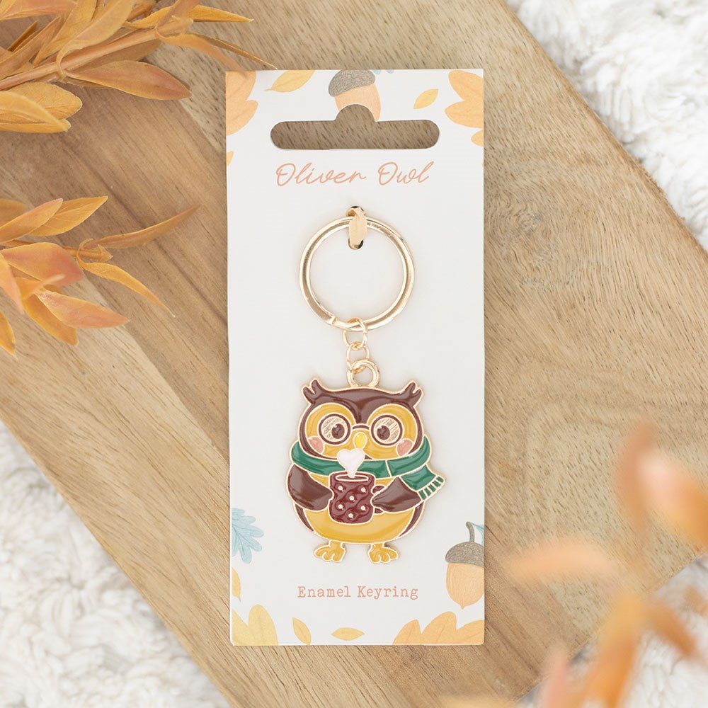 Porte-clés Hibou Cosy