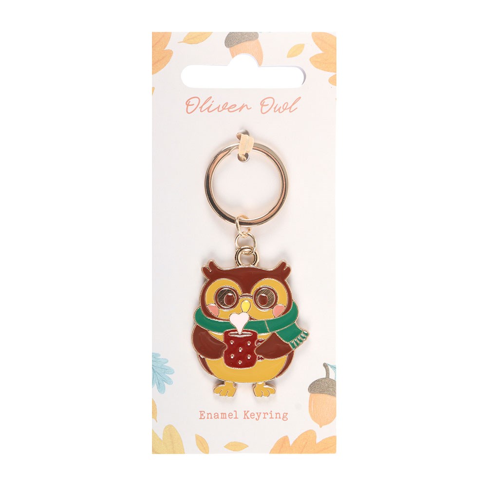 Porte-clés Hibou Cosy