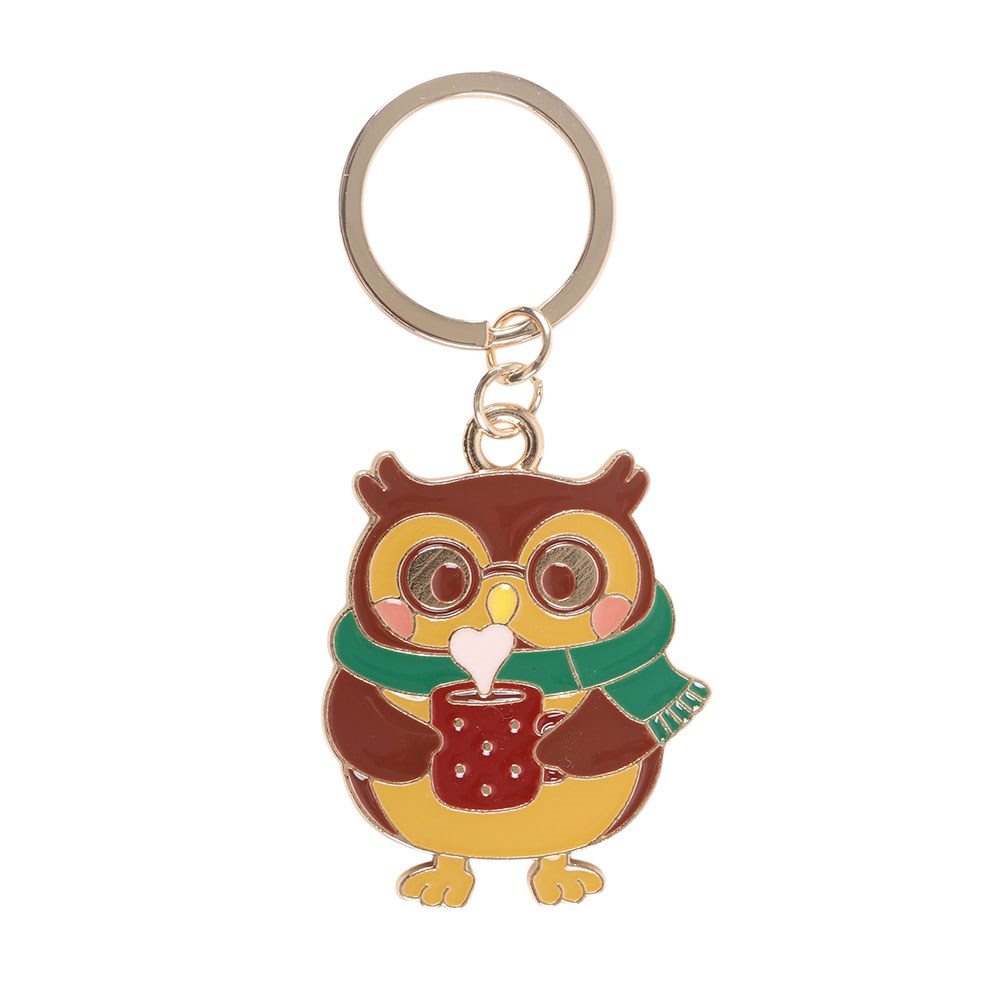 Porte-clés Hibou Cosy