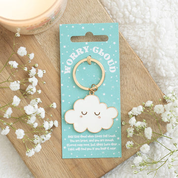 Porte-clés Nuage Mignon