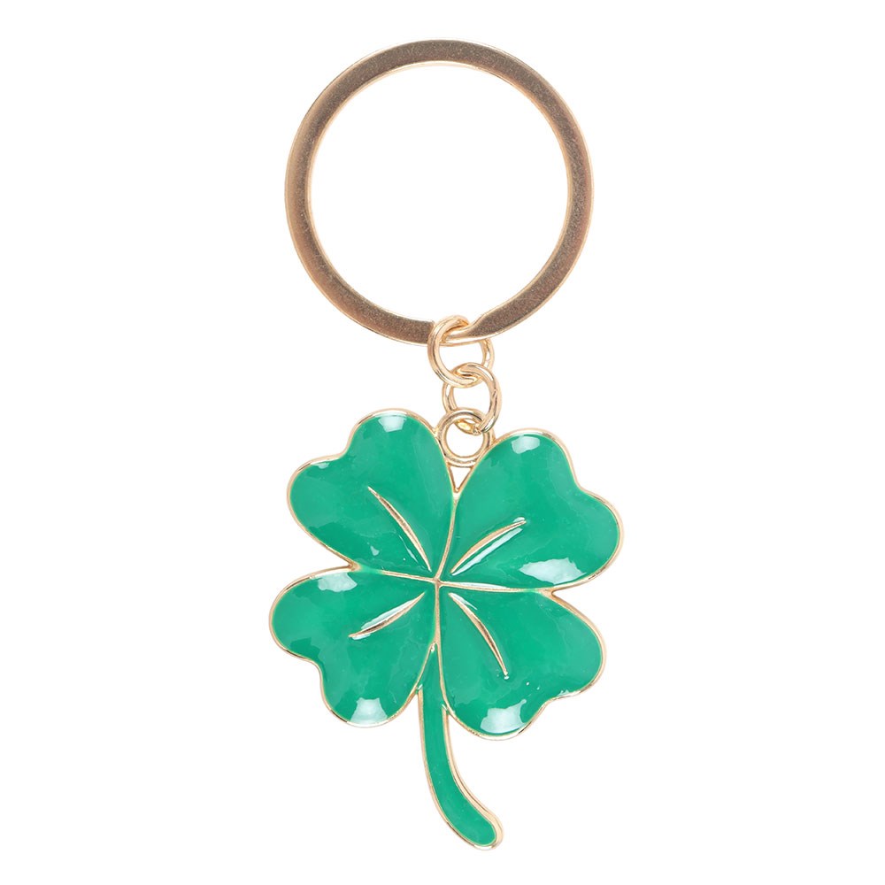 Porte-clés Trèfle à 4 feuilles Chance