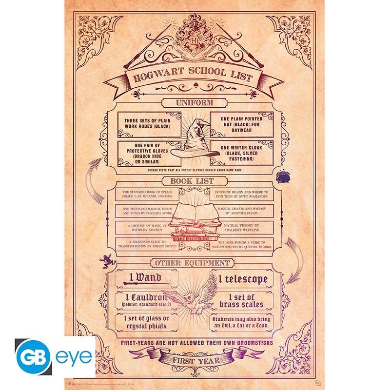 Poster "Liste de fournitures" - La Muchette