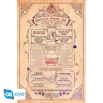 Poster "Liste de fournitures" - La Muchette