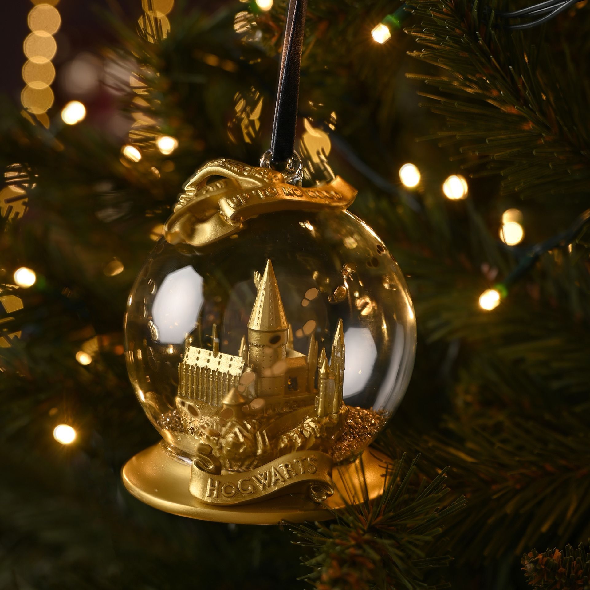 Boule de Noël LED - Poudlard