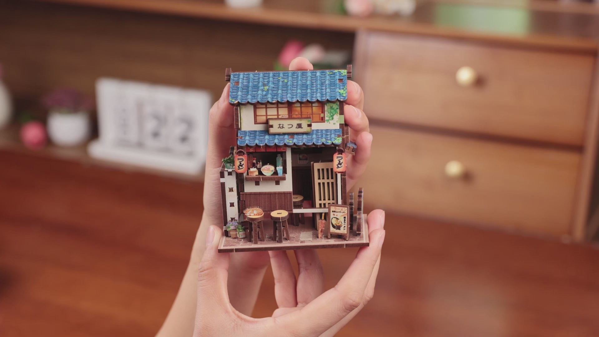 Mini Booknook Magnet - Ramen shop