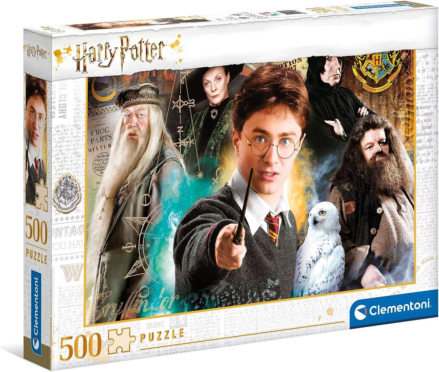 Puzzle Harry à Poudlard (500 pièces) - La Muchette