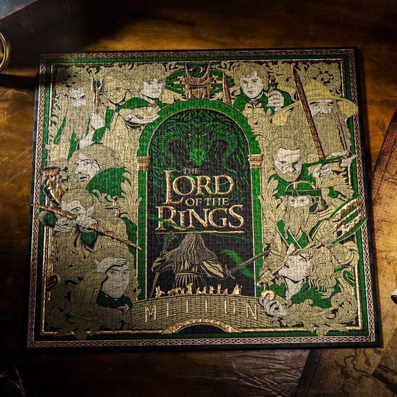 Le Seigneur des Anneaux Puzzle multidimensionnel (1000 pièces) - La Muchette