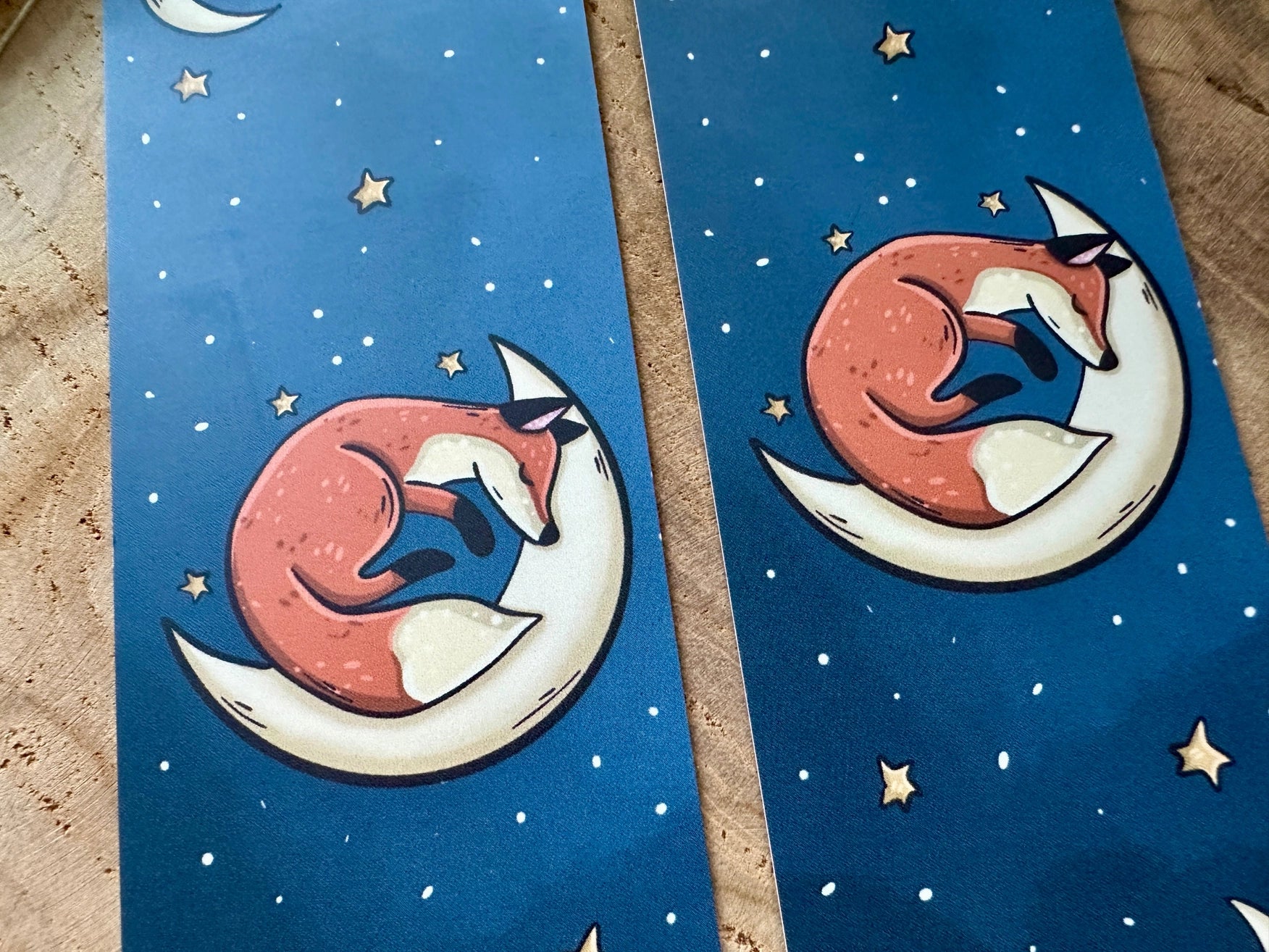 Marque - page Renard et Lune - La Muchette