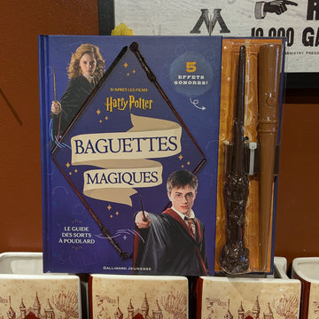 Baguettes Magiques - Le guide des sorts à Poudlard