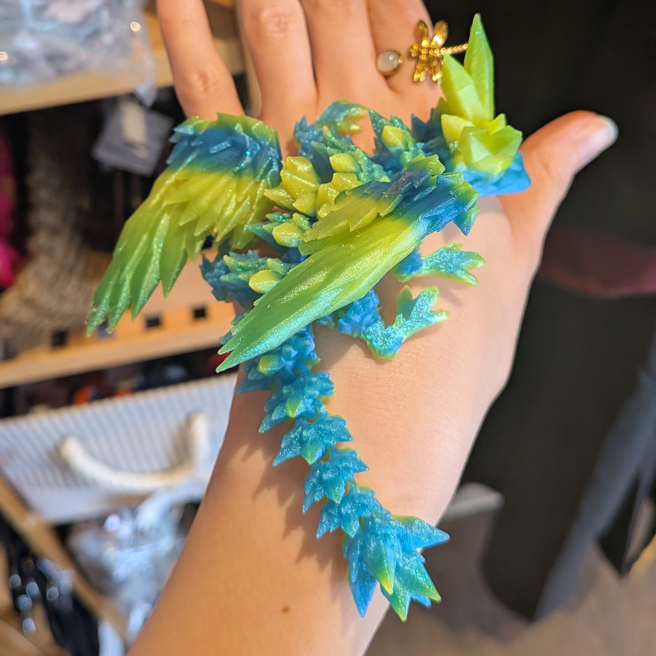 Dragon Ailé 3D - 17cm