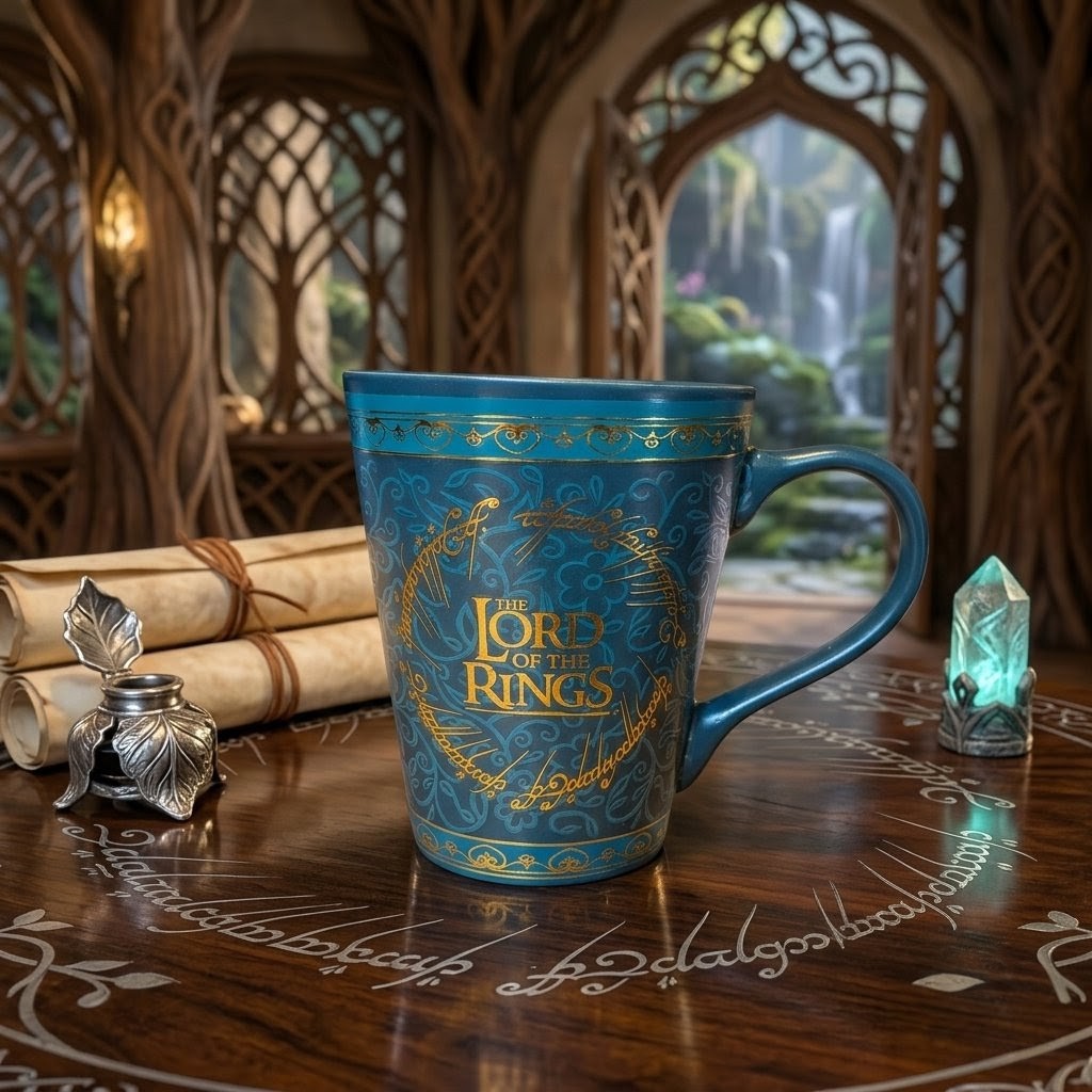 Mug Elfique - Feuille de la Lorien
