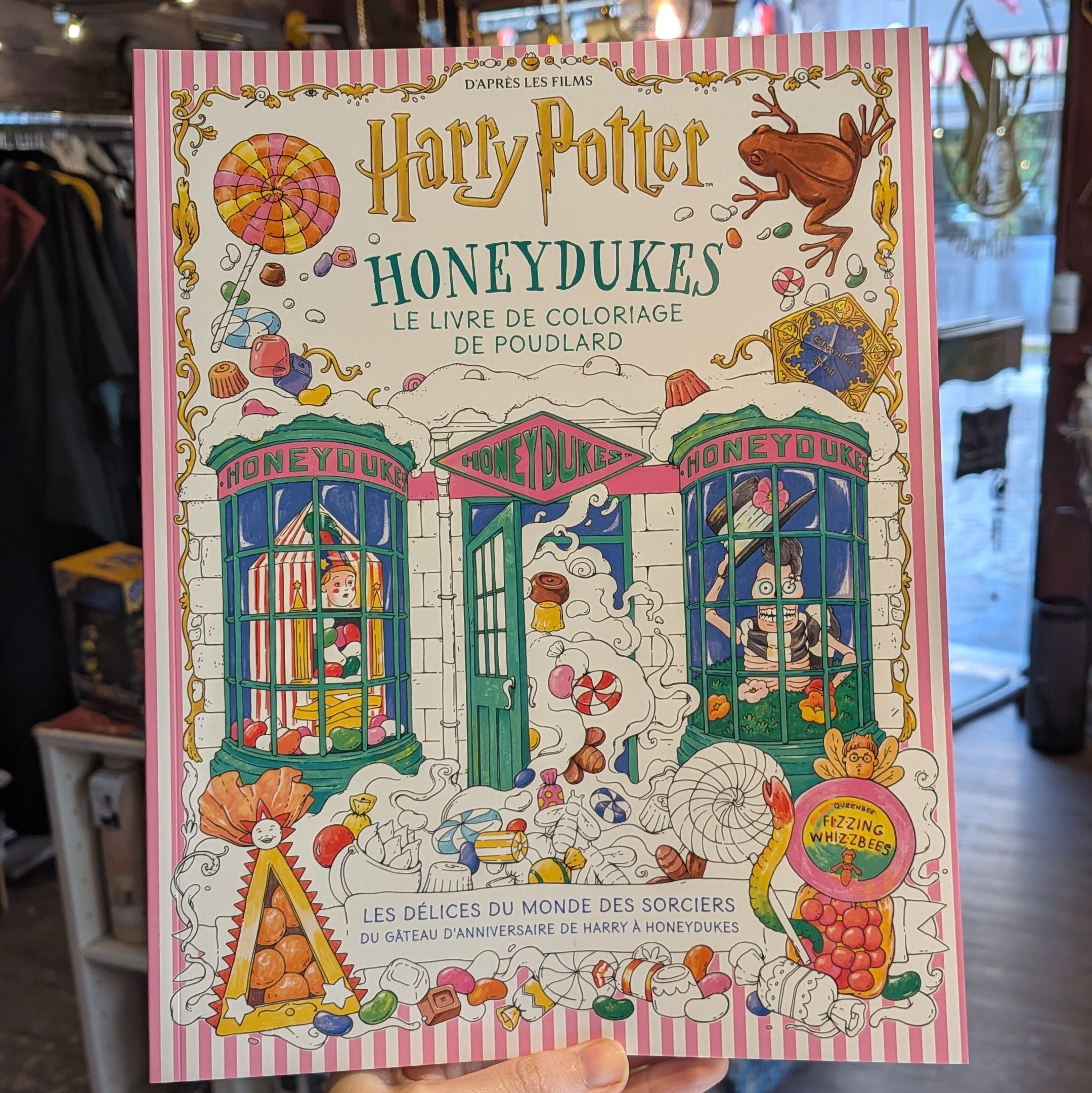 Livre de coloriage de Harry potter: Honeydukes