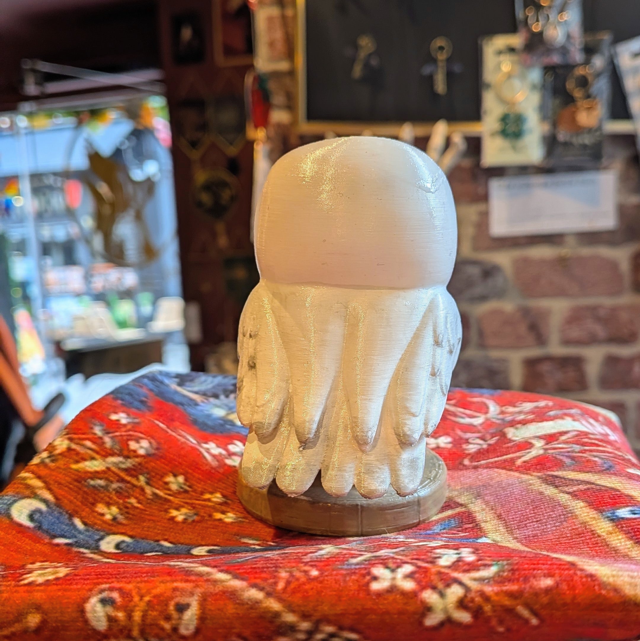 Mini Créature 3D Chouette Harfang