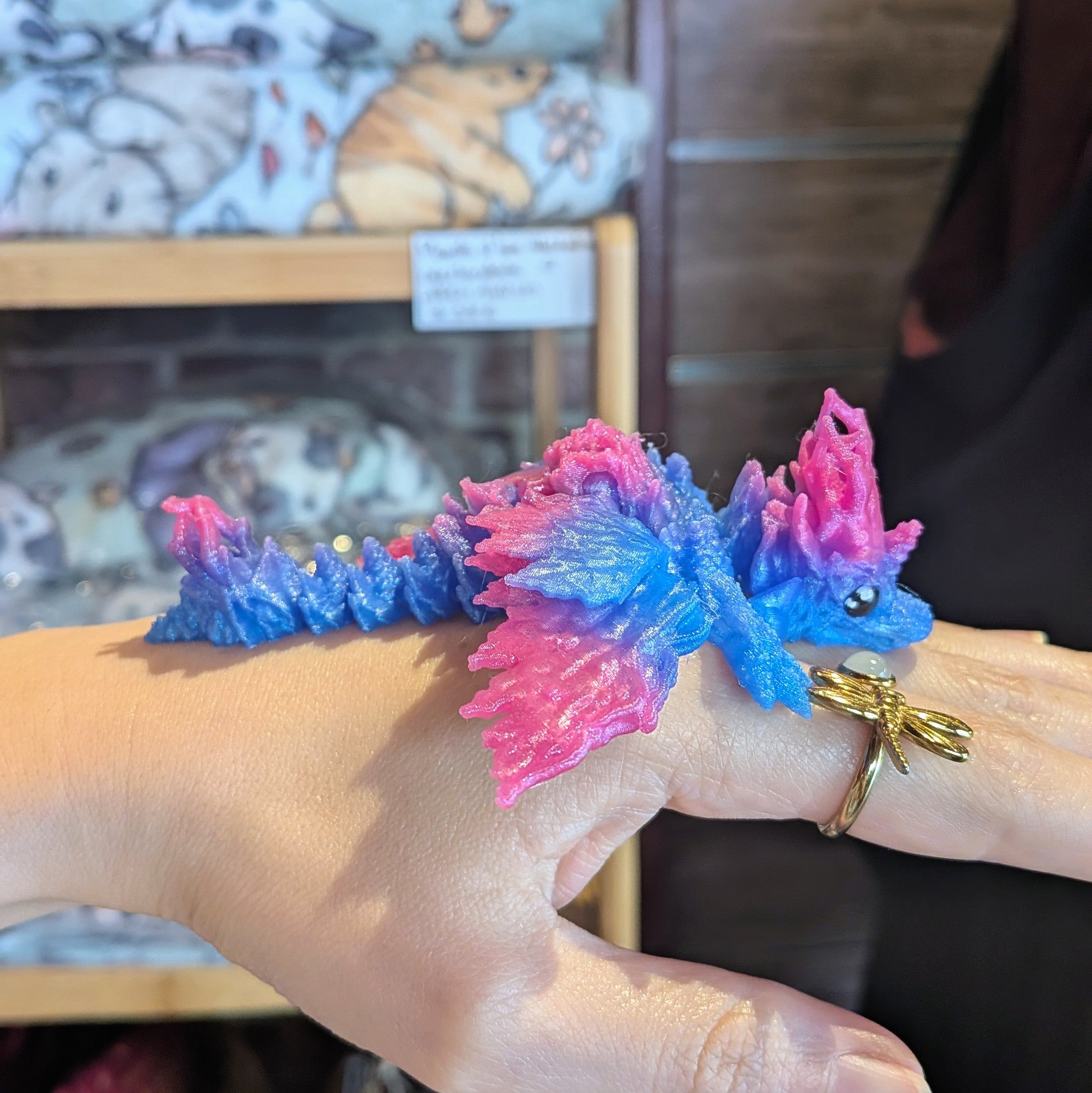 Bébé Dragon 3D - 11cm