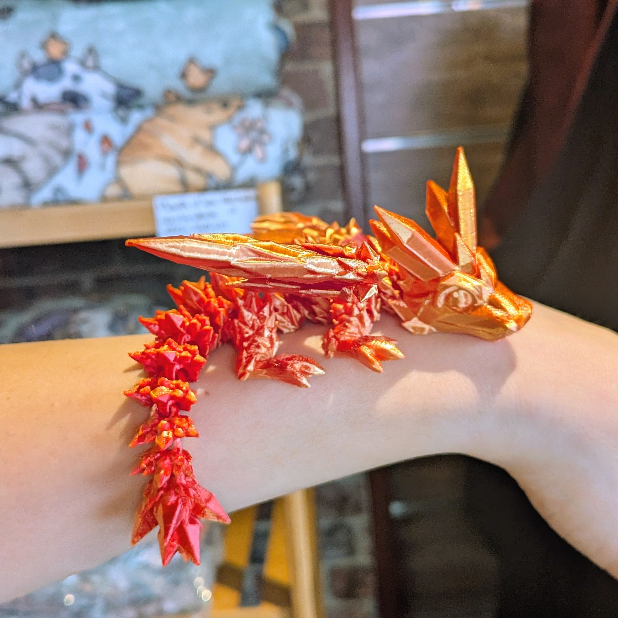 Dragon Ailé 3D - 17cm