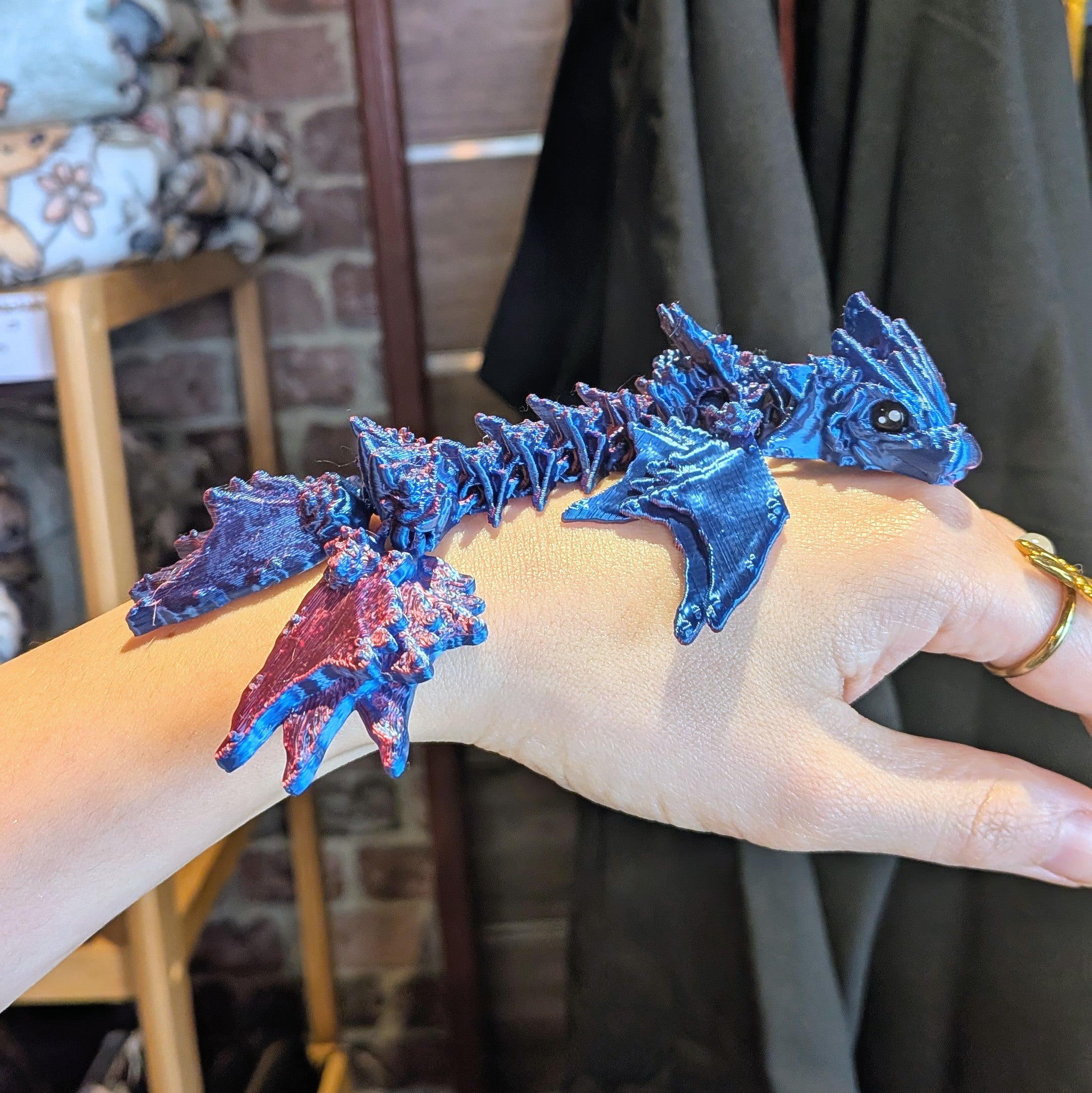 Bébé Dragon 3D - 14 cm