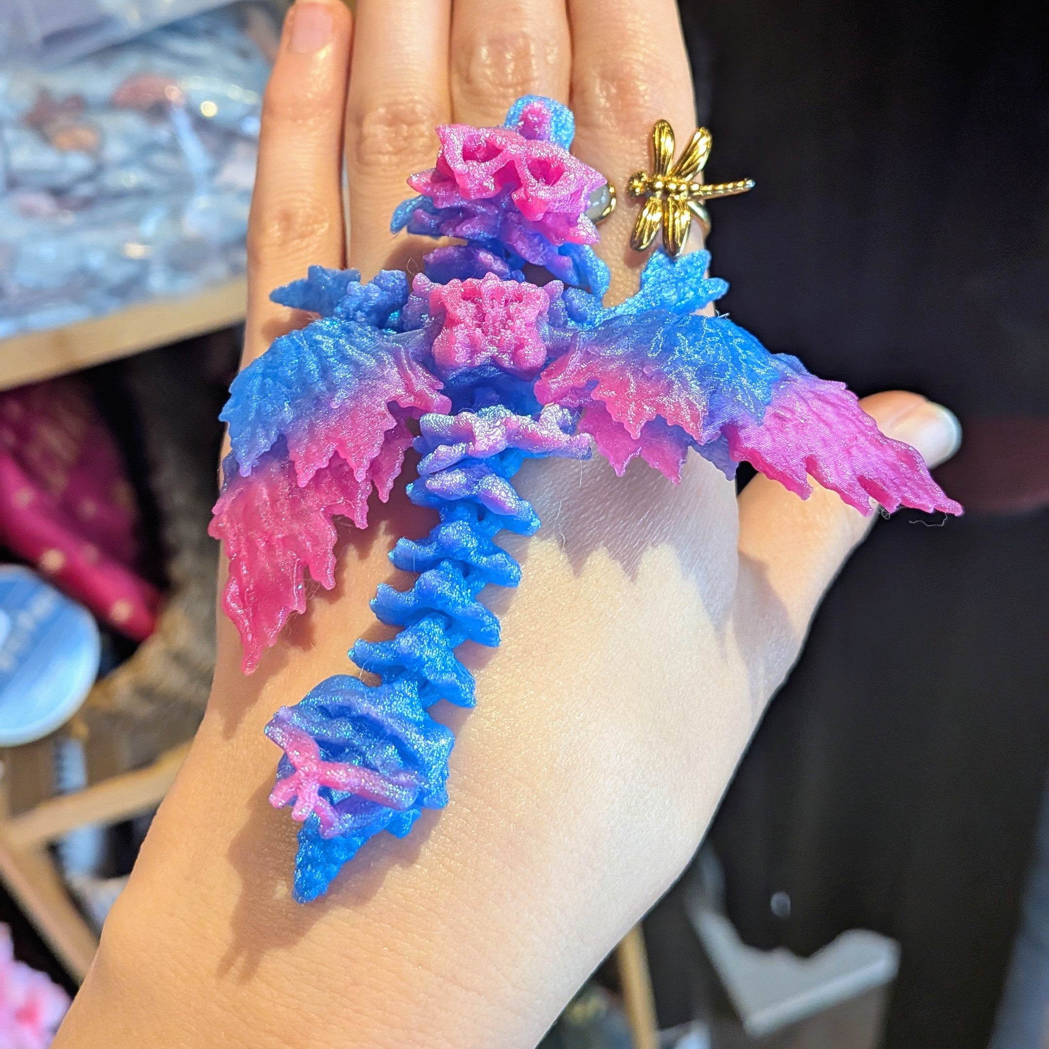 Bébé Dragon 3D - 11cm