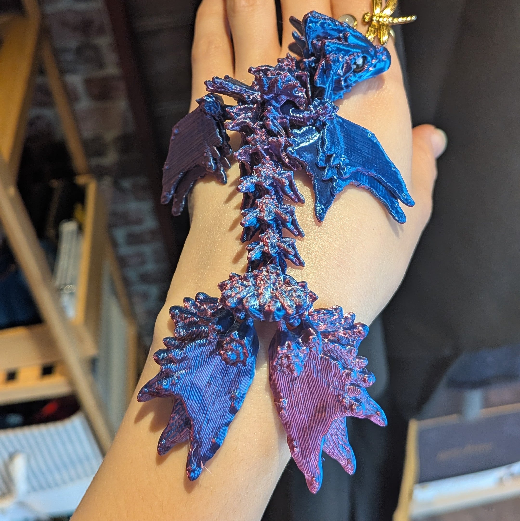 Bébé Dragon 3D - 14 cm