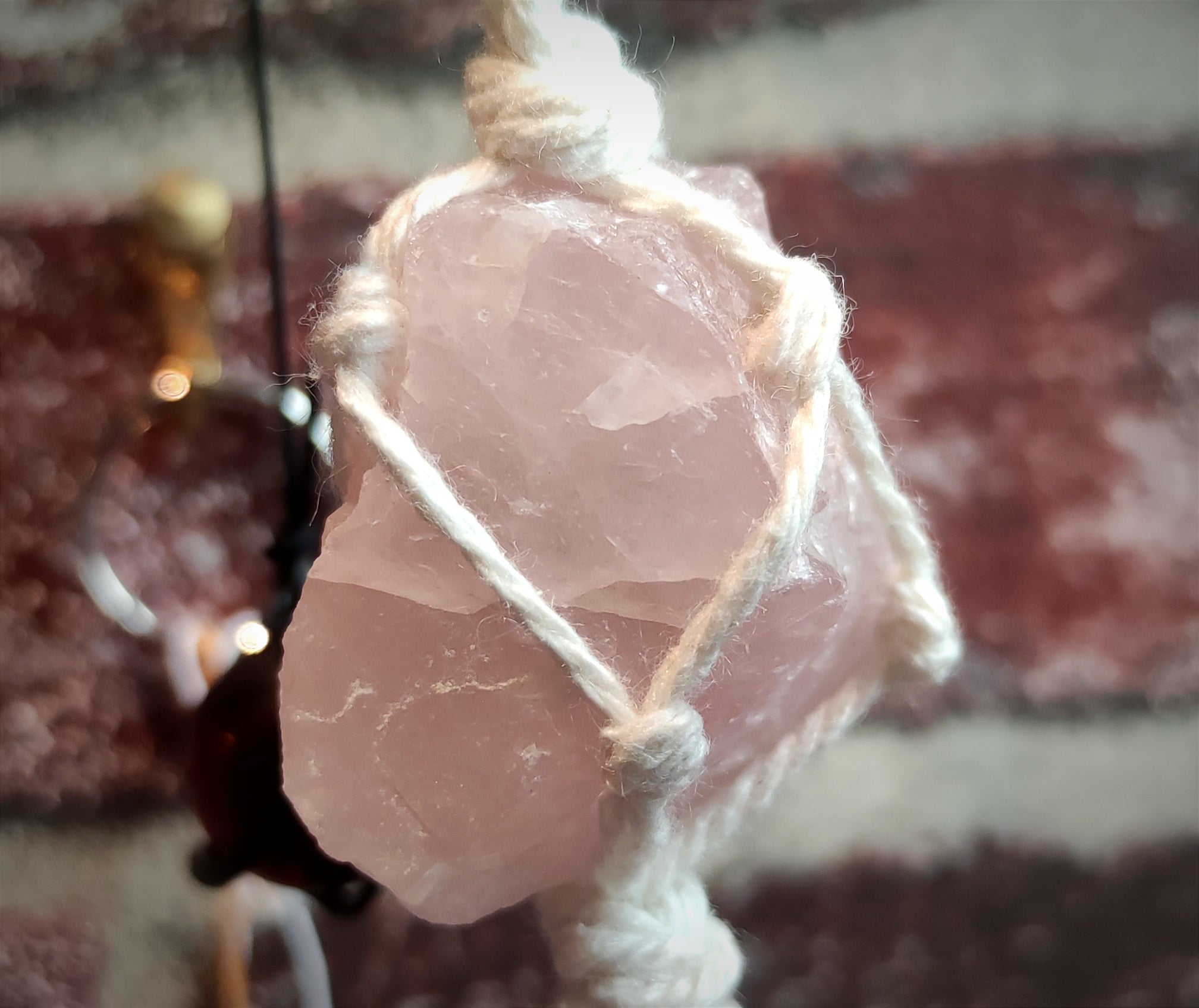 Suspensions de pierres naturelles - La Muchette