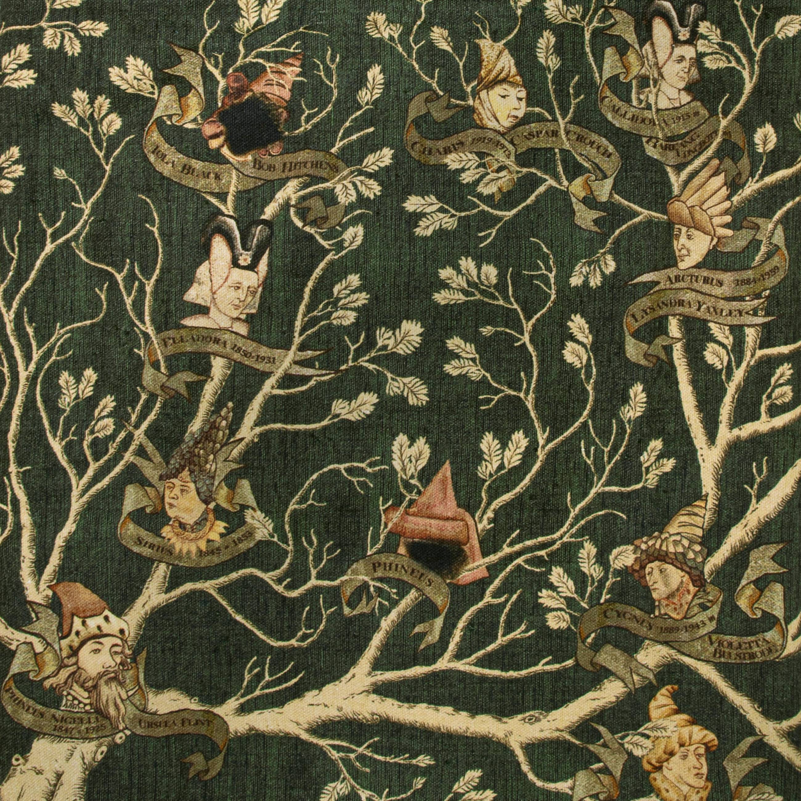 Sac fourre-tout - Tapisserie Famille Black