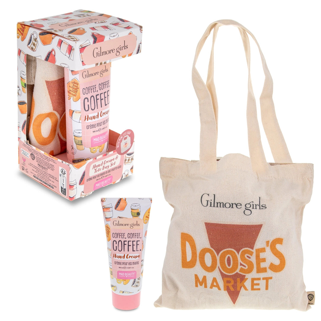 Sac cabas Gilmore Girls + crème mains 100ml karité - La Muchette