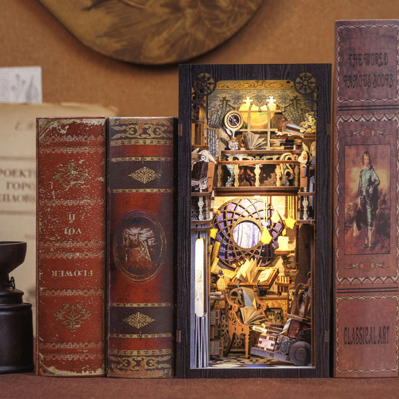 Diorama de bibliothèque - Salle Commune Nebula