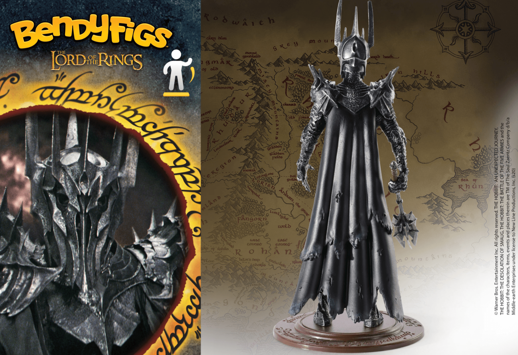 Sauron - figurine Toyllectible Bendyfigs - La Muchette