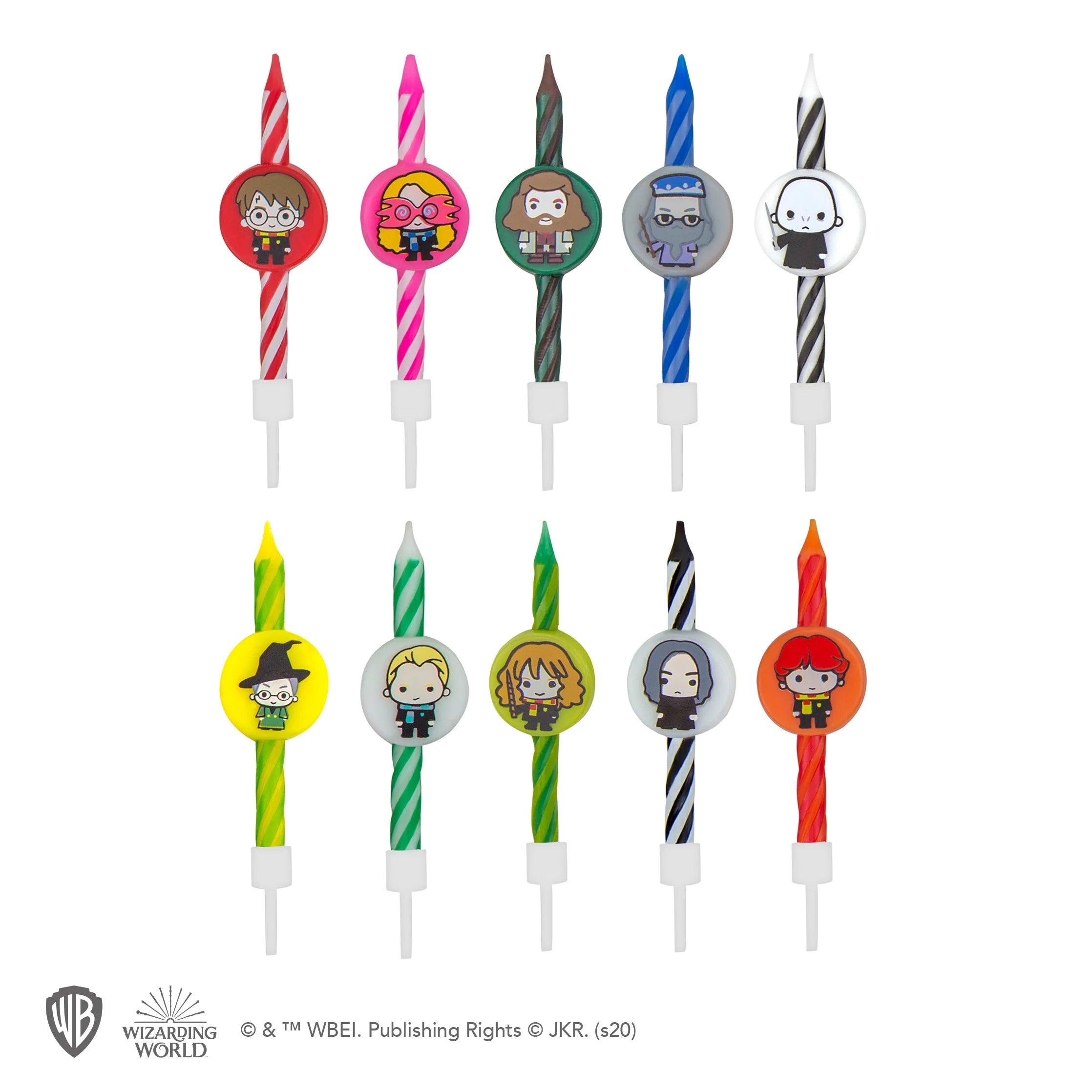 Set 10 bougies Anniversaire Kawaii - La Muchette