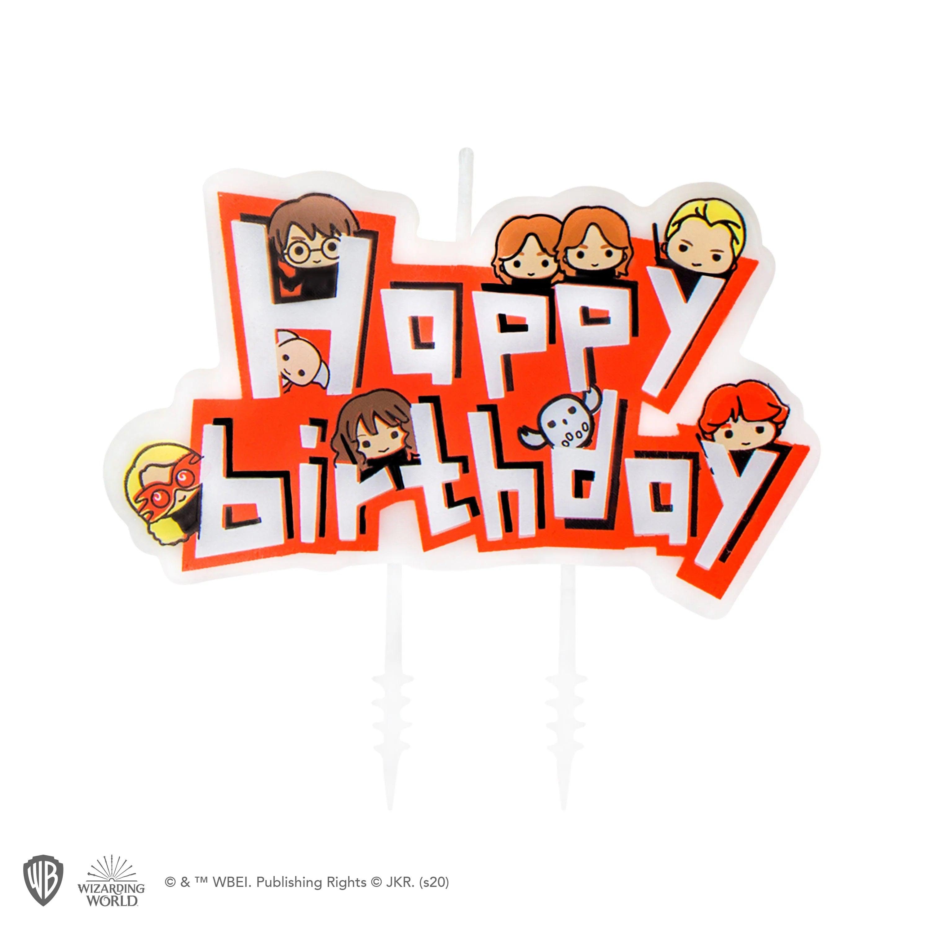Set 10 bougies Anniversaire Kawaii - La Muchette