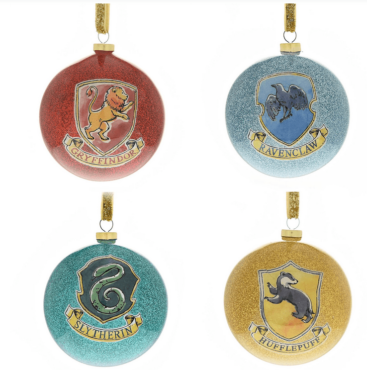 Set de 4 boules de Noël - Maison Charms - La Muchette