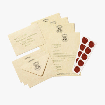 Set d’écriture lettre d'acceptation de Poudlard– 25 ans de magie