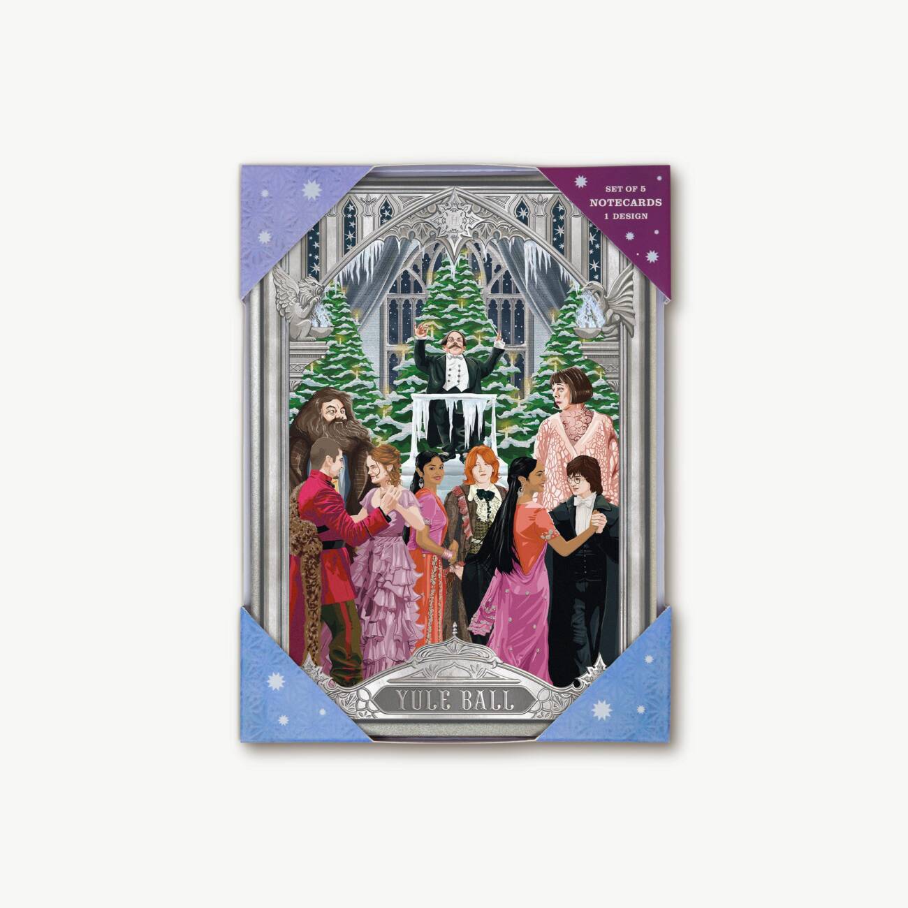 Set de 5 cartes MinaLima - Valse des champions au Yule Ball - La Muchette