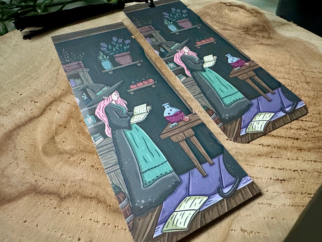 Marque-page Maison de sorcière