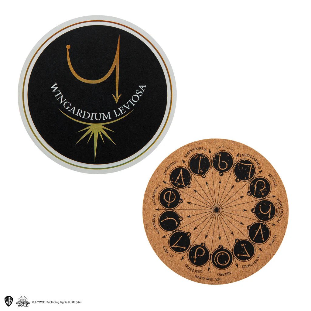 Lot de 4 sous - verre - Sortilèges - La Muchette