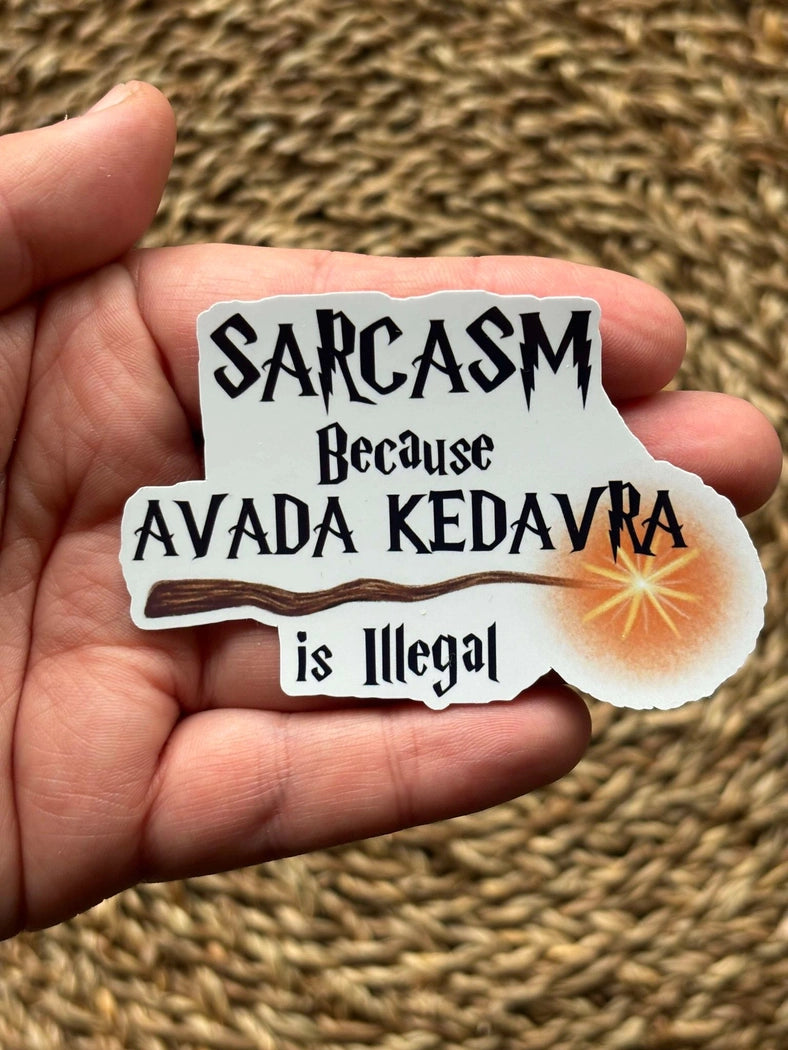Sticker Avada Kedavra