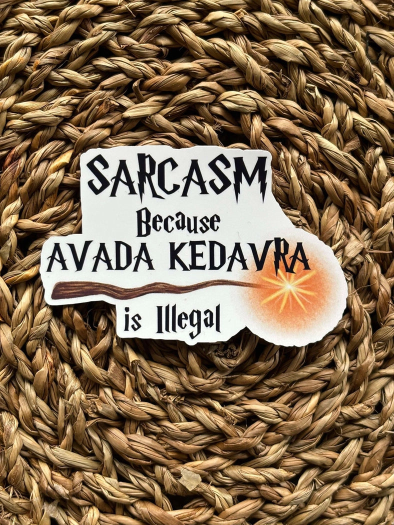 Sticker Avada Kedavra
