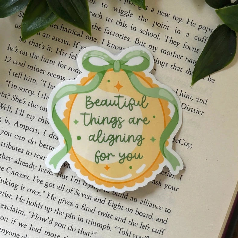 Sticker De belles choses s'alignent pour toi - La Muchette