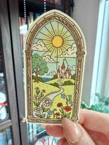 Sticker - Fenêtre Château