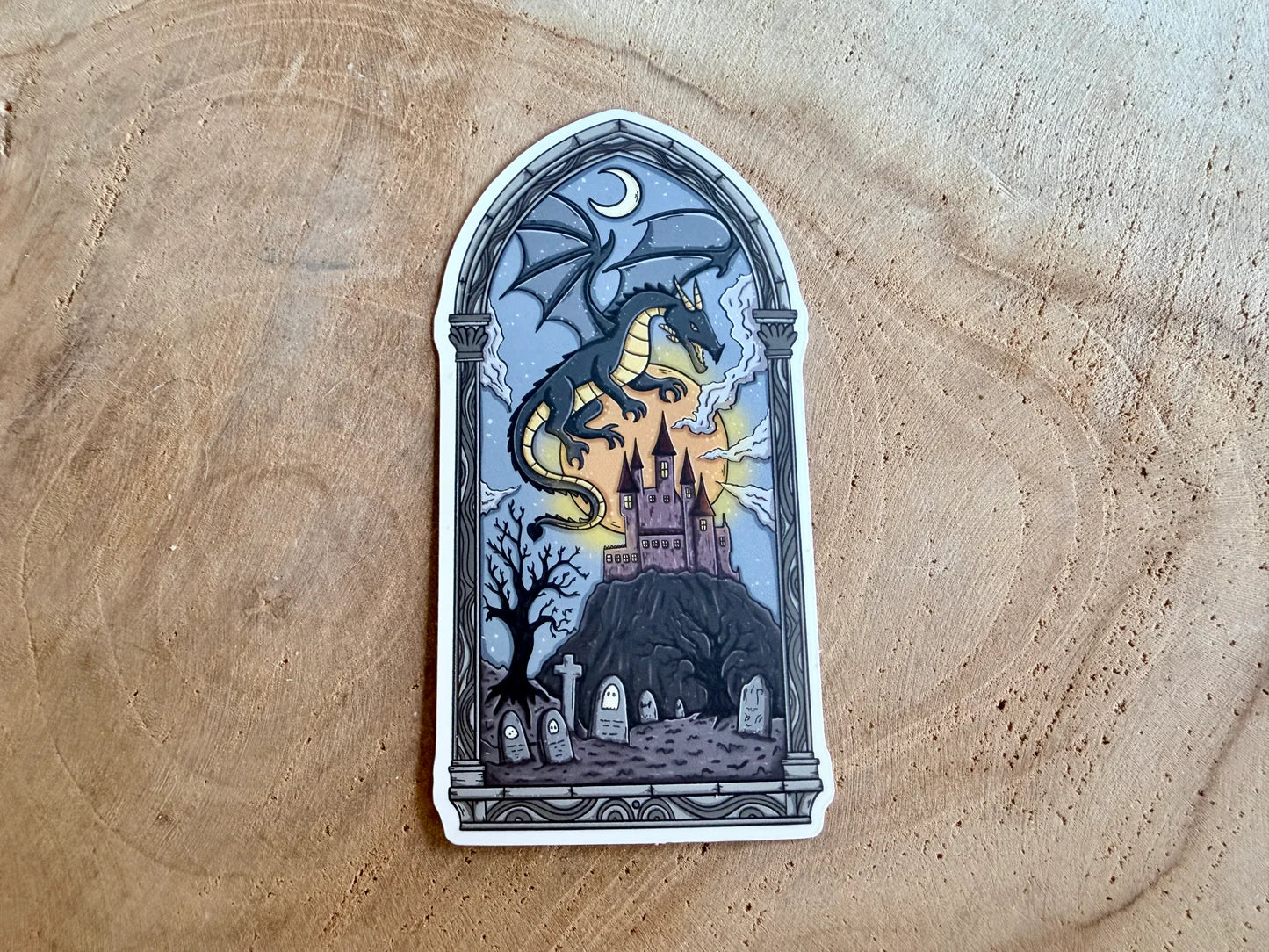 Sticker - Fenêtre Fantasy